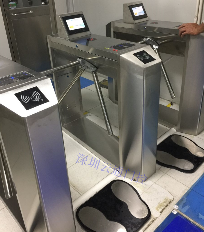ESD防靜電三輥閘，帶顯示屏